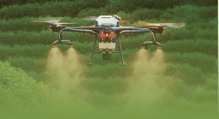 Pulverização Agrícola com Drones